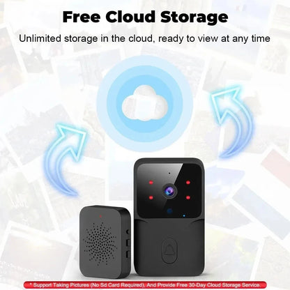 Tuya Doorbell with Camera Wireless Bundle Video Doorbell WIFI HD Outdoor Phone Door Bell Camera Security Video Intercom IR