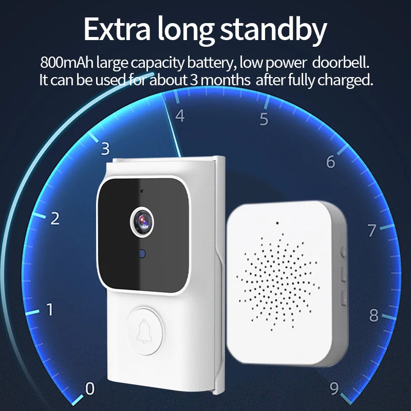  HD Wireless Wifi Doorbell Camera 