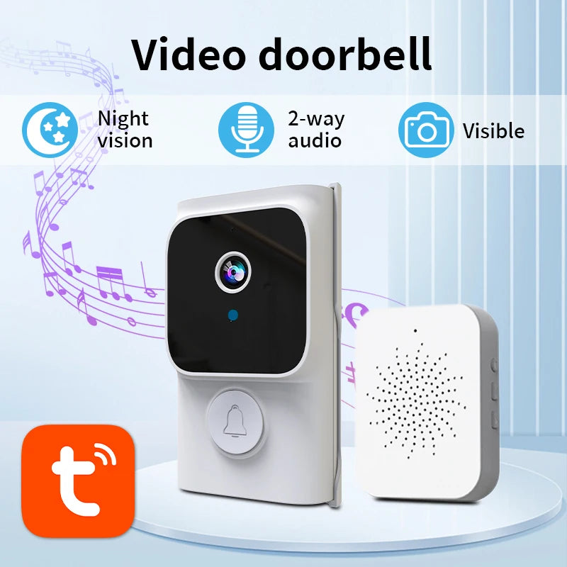  HD Wireless Wifi Doorbell Camera 